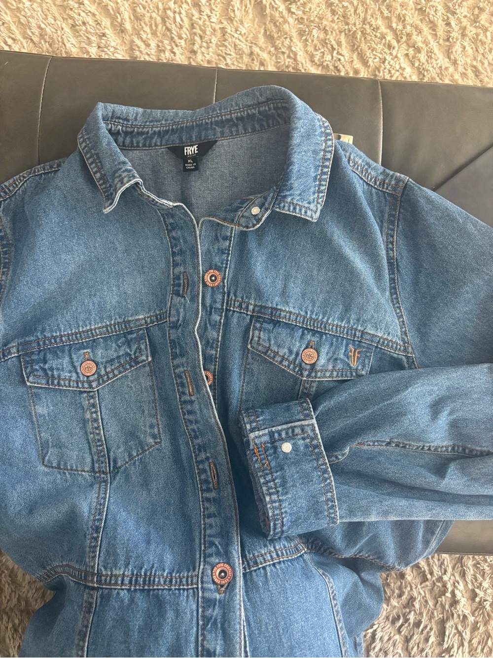 Frye Classic Blue Denim dress